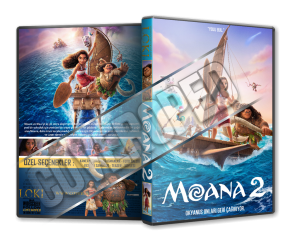 Moana 2 - 2024 Türkçe Dvd Cover Tasarımı